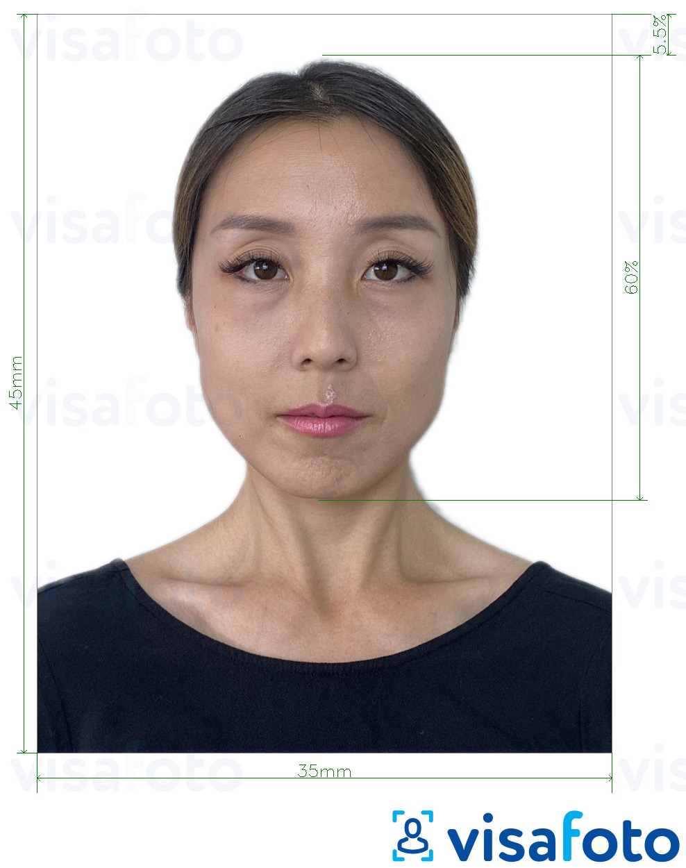 Exempel av foto för Japan GoGoNihon 800 pixlar 35x45 mm  med en optimal storlek